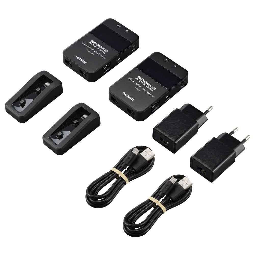 B-Ware Spea Ka Professional Sp Hde 320 Hdmi Funkübertragung 50 M 5 G Hz 1920 X 1080 Pixel - 4064161328041