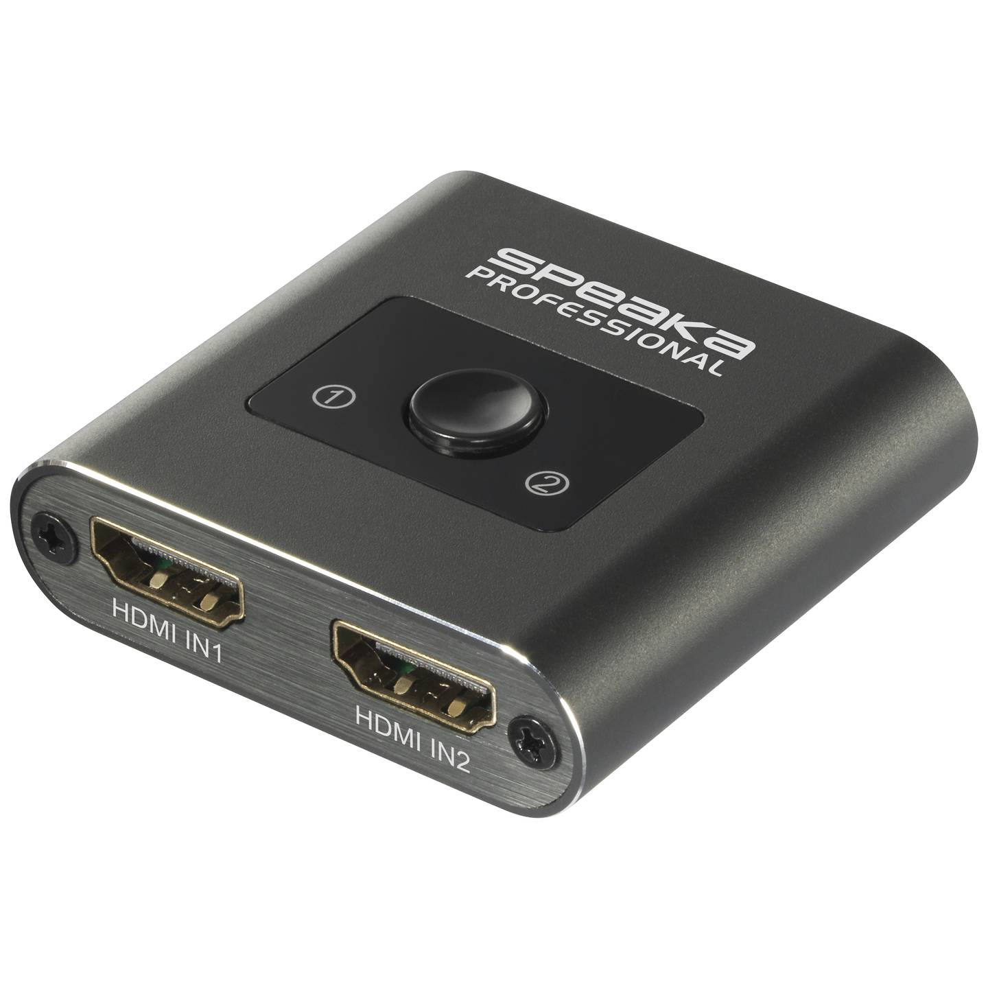 B-Ware Speaka Prof Sp Hsw 231 2 Port Hdmi Swit Umschalter Hdmi Switch 2 Port - 4064161225197