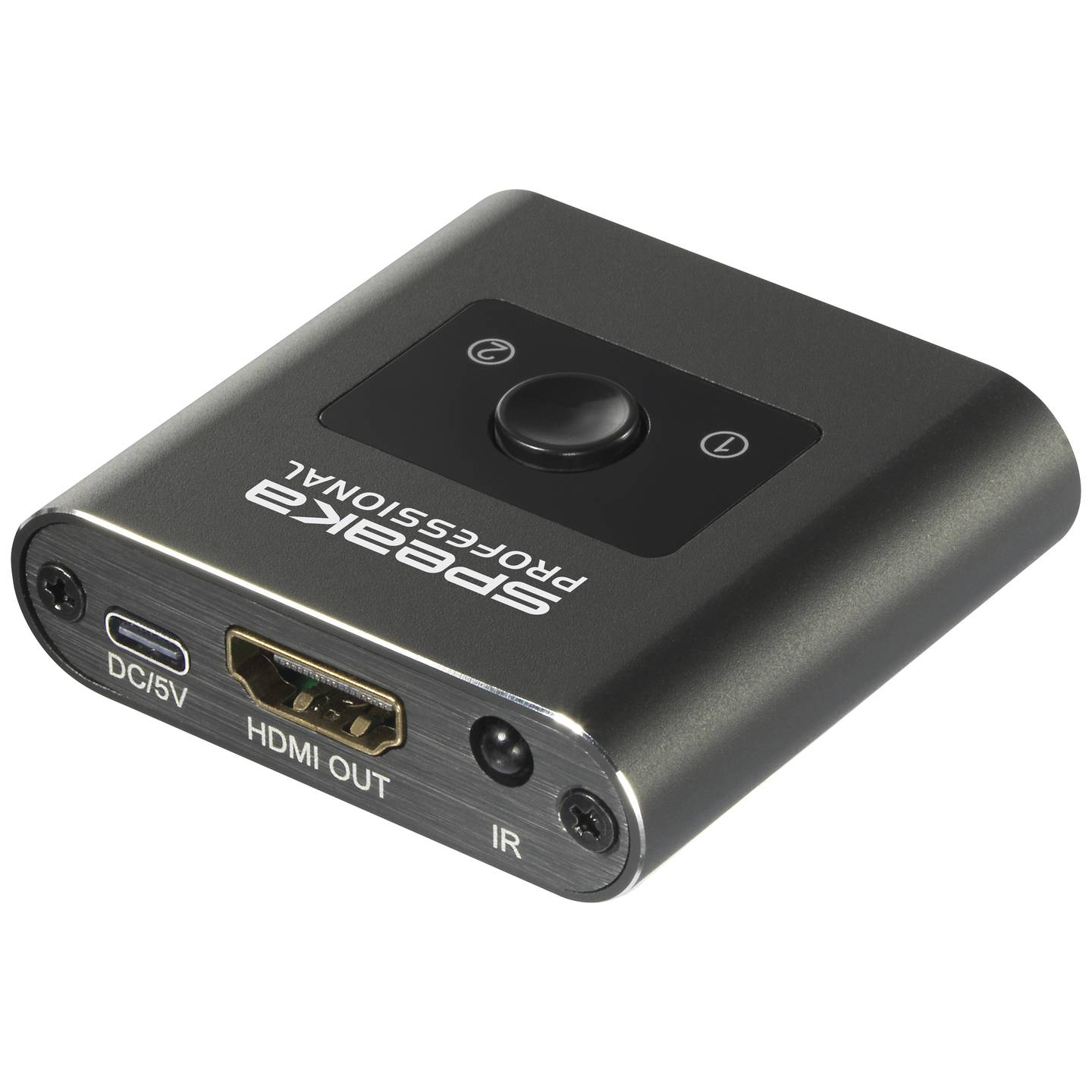 B-Ware Speaka Prof Sp Hsw 231 2 Port Hdmi Swit Umschalter Hdmi Switch 2 Port - 4064161225197