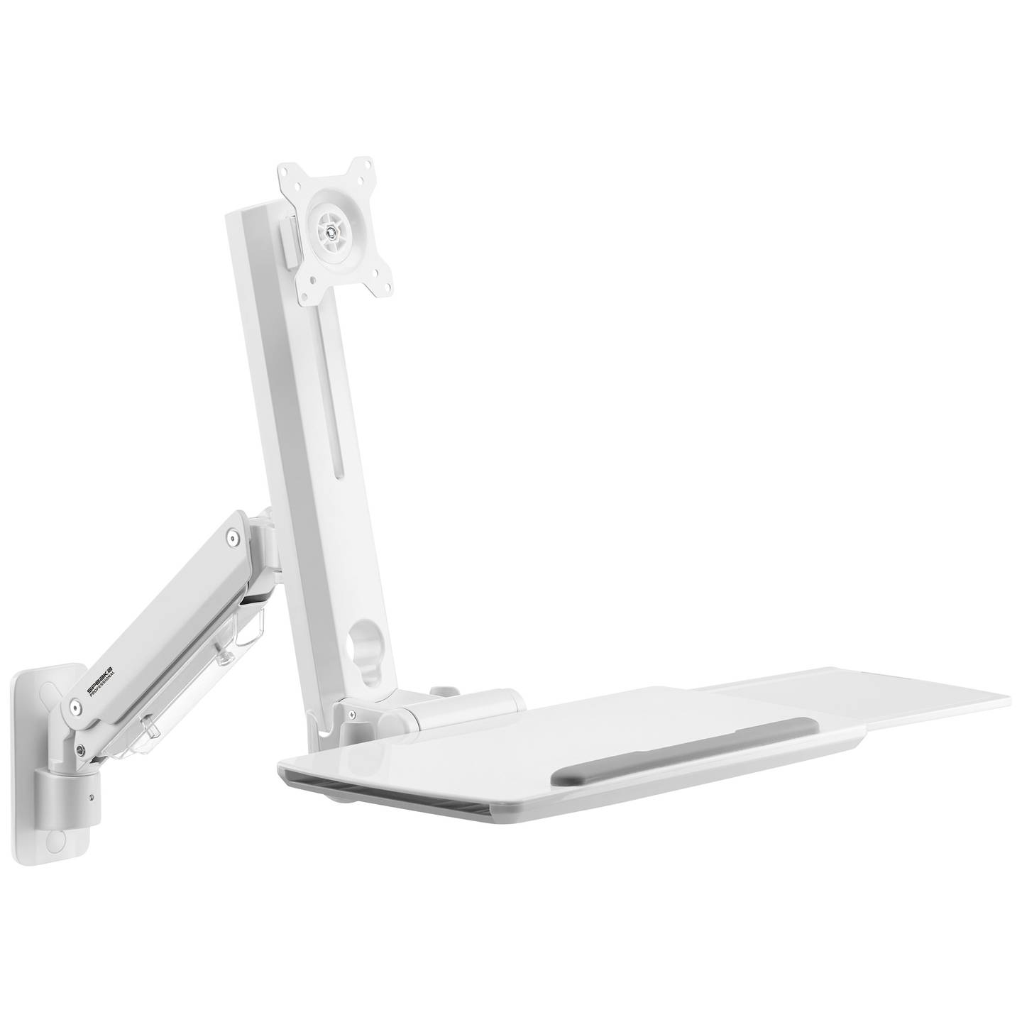 B-Ware Spea Ka Professional Monitor Wandhalterung Halter Weiß Tastaturablage Scanner746 - 4064161305639