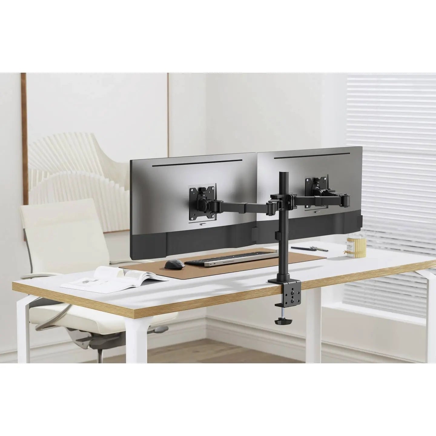 B-Ware Spea Ka Professional Monitor Tischhalterung Bildschirmhalterung 2fach 43,2 88,9cm - 4064161393414