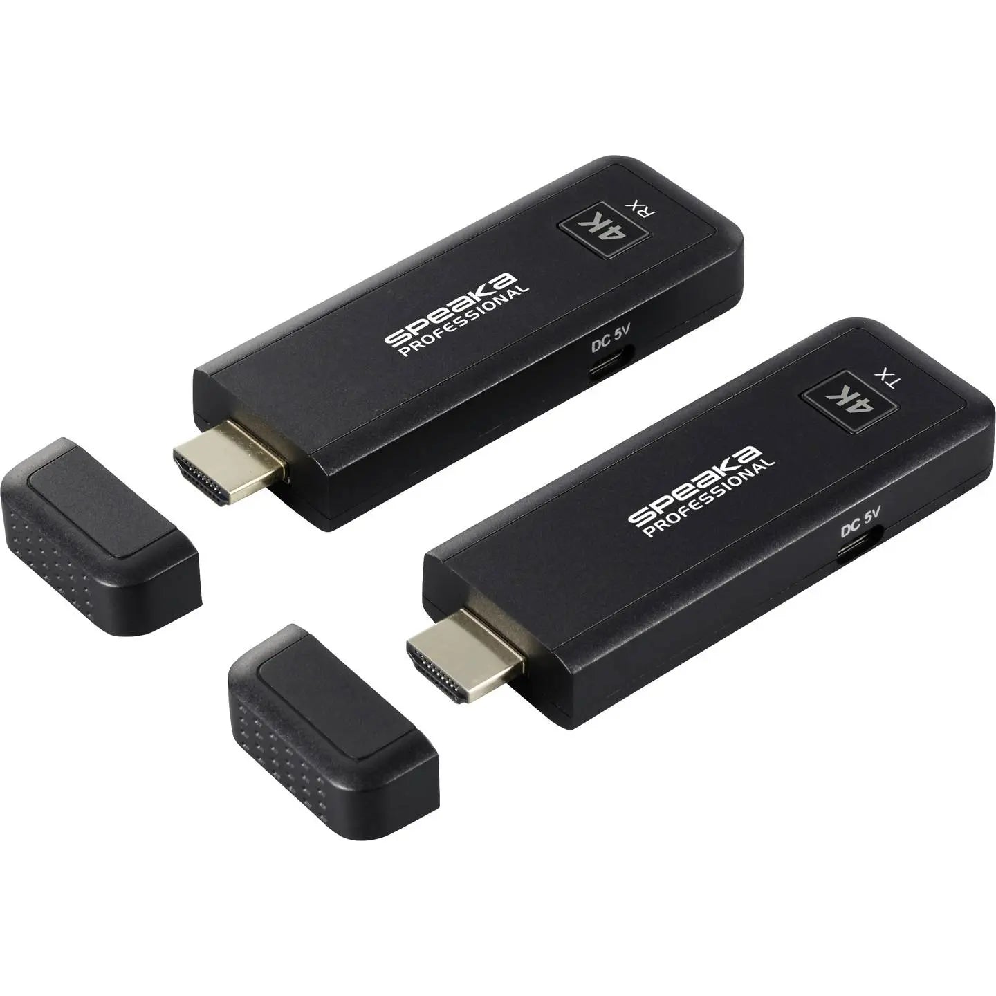 B-Ware Speaka Professional Hdmi Funkübertragung Set Hdmi Wireless 4 K 50m Schwarz