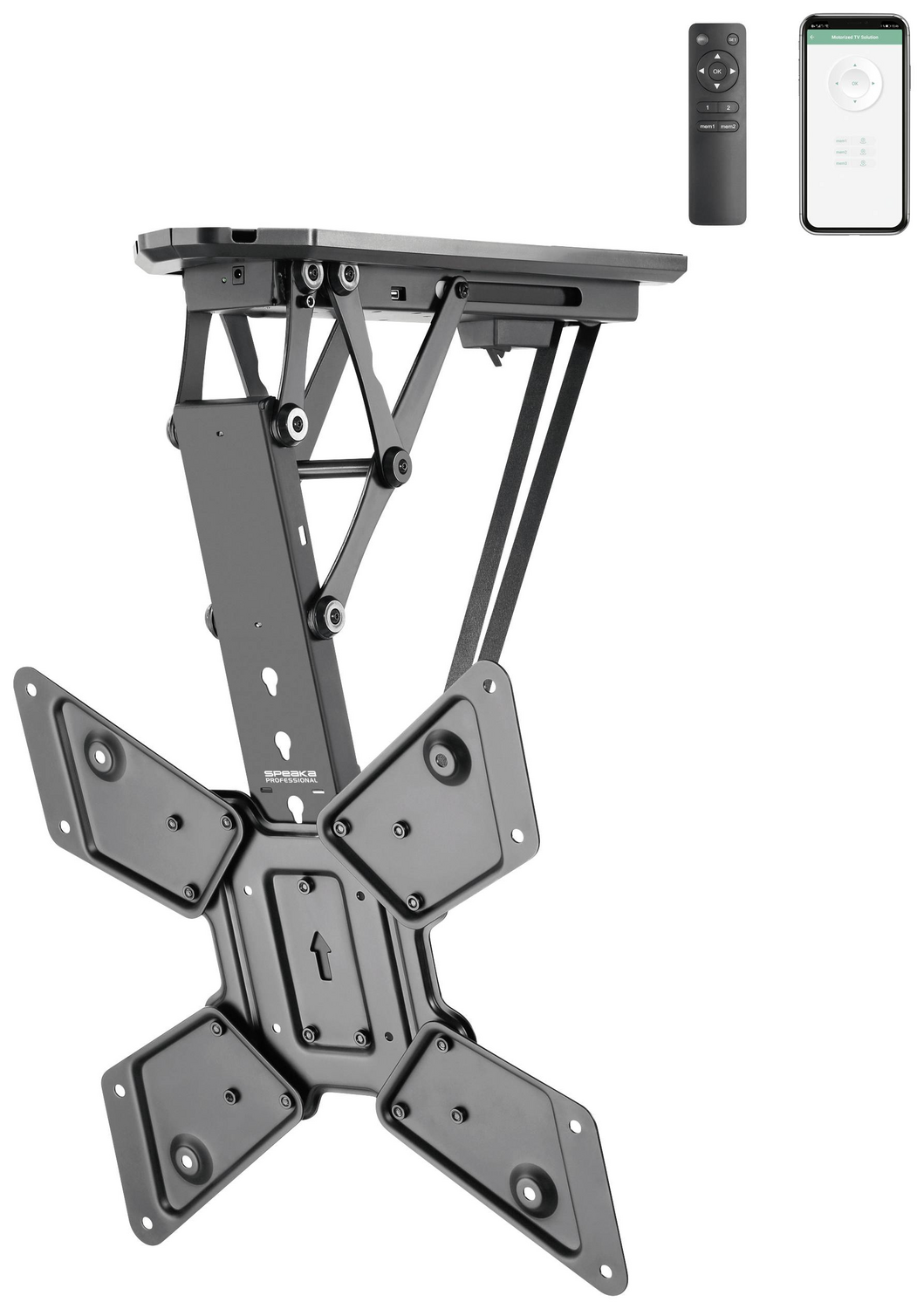 B-Ware Spea Ka Professional Sp Tvcm 510 Tv Deckenhalterung Fernbedienung Tv Halterung416