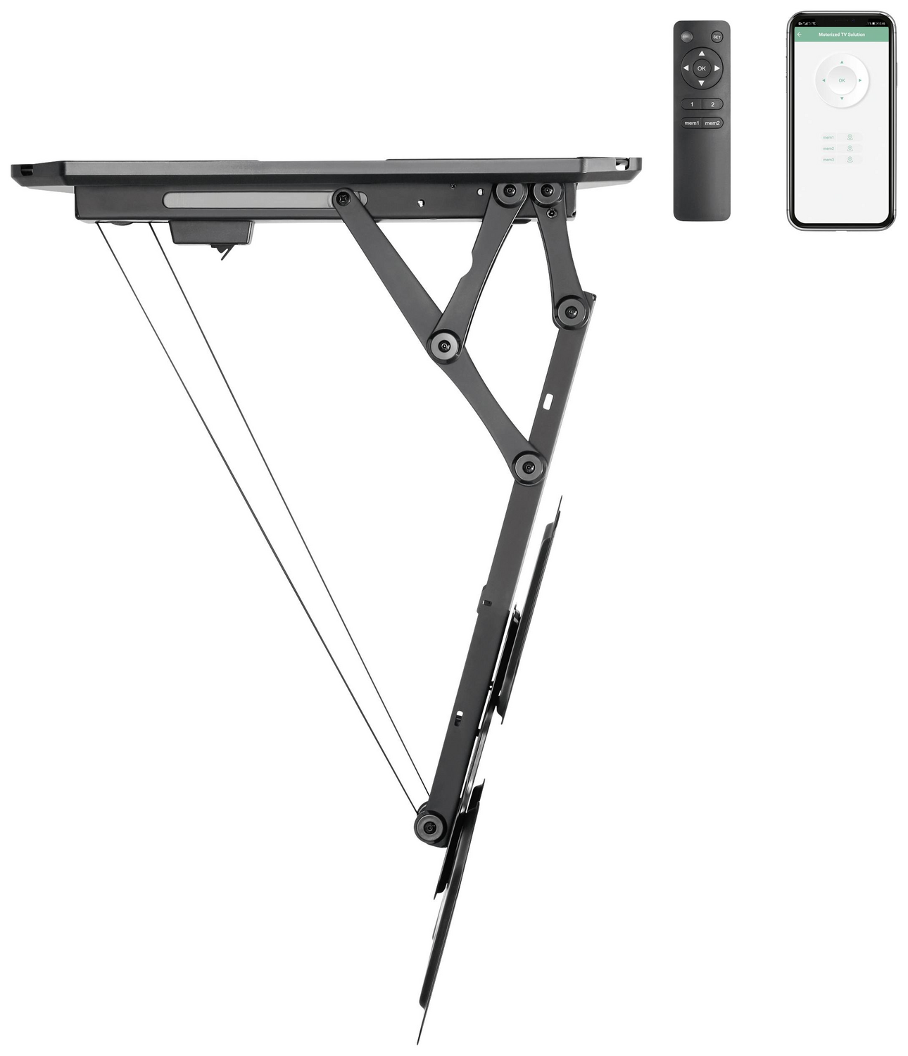 B-Ware Spea Ka Professional Sp Tvcm 510 Tv Deckenhalterung Fernbedienung Tv Halterung416