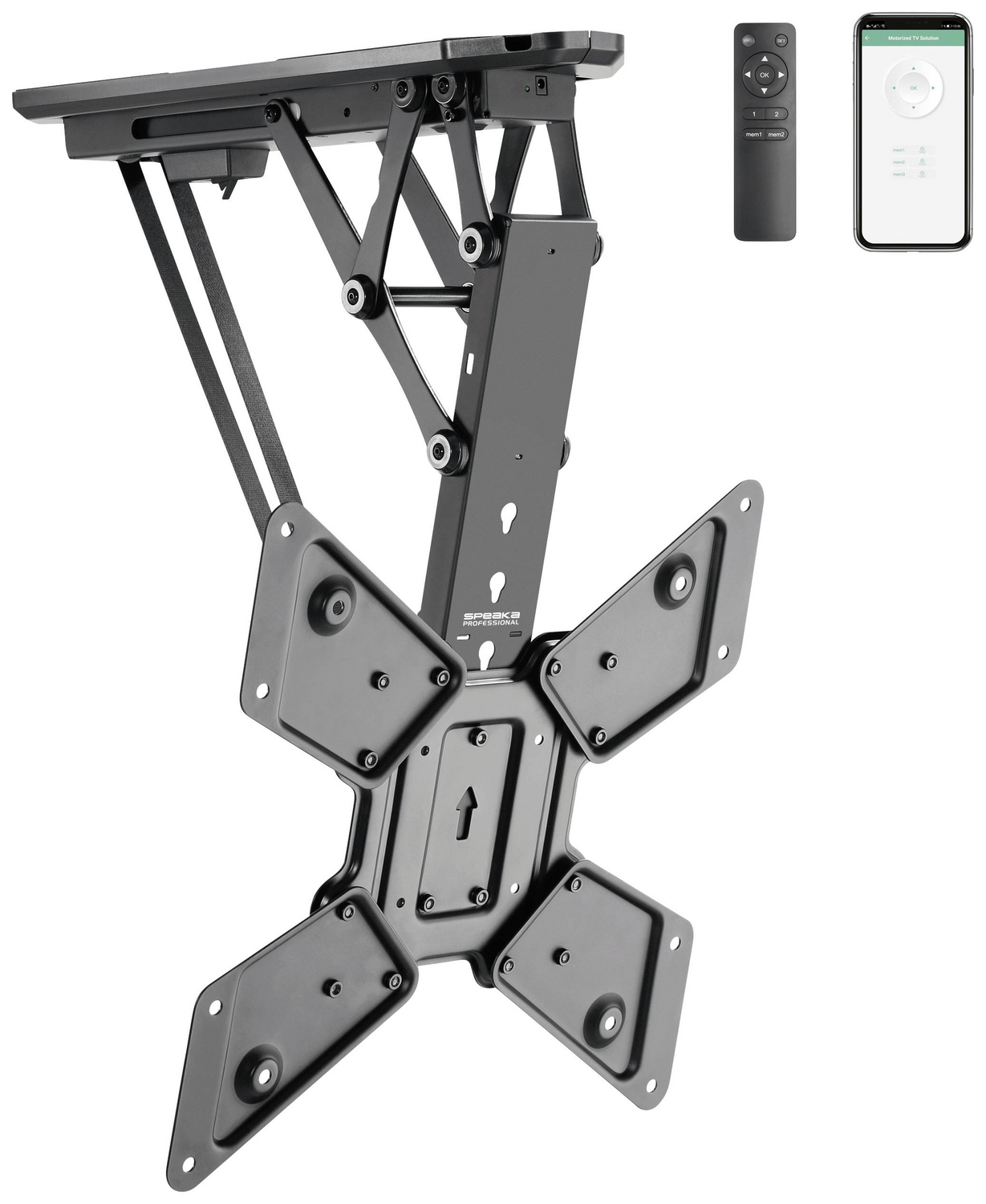 B-Ware Spea Ka Professional Sp Tvcm 510 Tv Deckenhalterung Fernbedienung Tv Halterung416