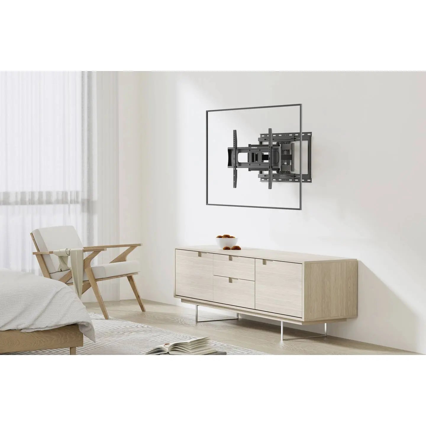 B-Ware Spea Ka Professional Tv Wandhalter Halterung 37" 86” Ausziehbar Schwenkbar  - 4064161393391