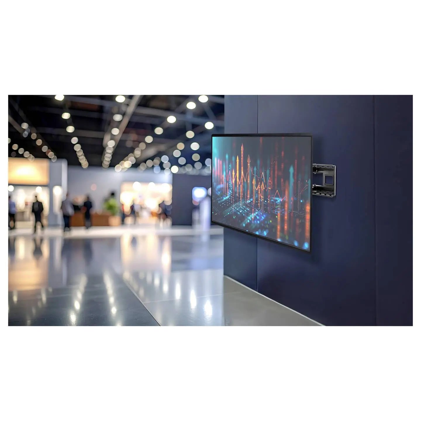 B-Ware Spea Ka Professional Tv Wandhalterung Schwarz Neigbar Schwenkbar 60   120 Zoll - 4064161497037