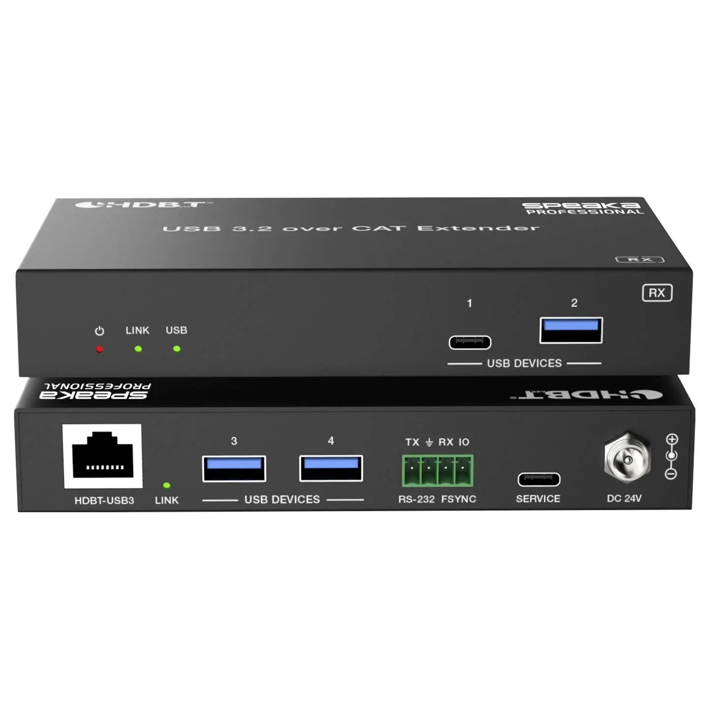 B-Ware Spea Ka Professional Kvm Extender Umschalter Computer Pc Usb Steuerung Schwarz - 4064161408248
