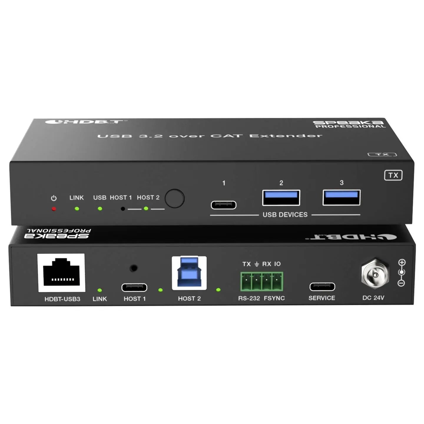 B-Ware Spea Ka Professional Kvm Extender Umschalter Computer Pc Usb Steuerung Schwarz - 4064161408248
