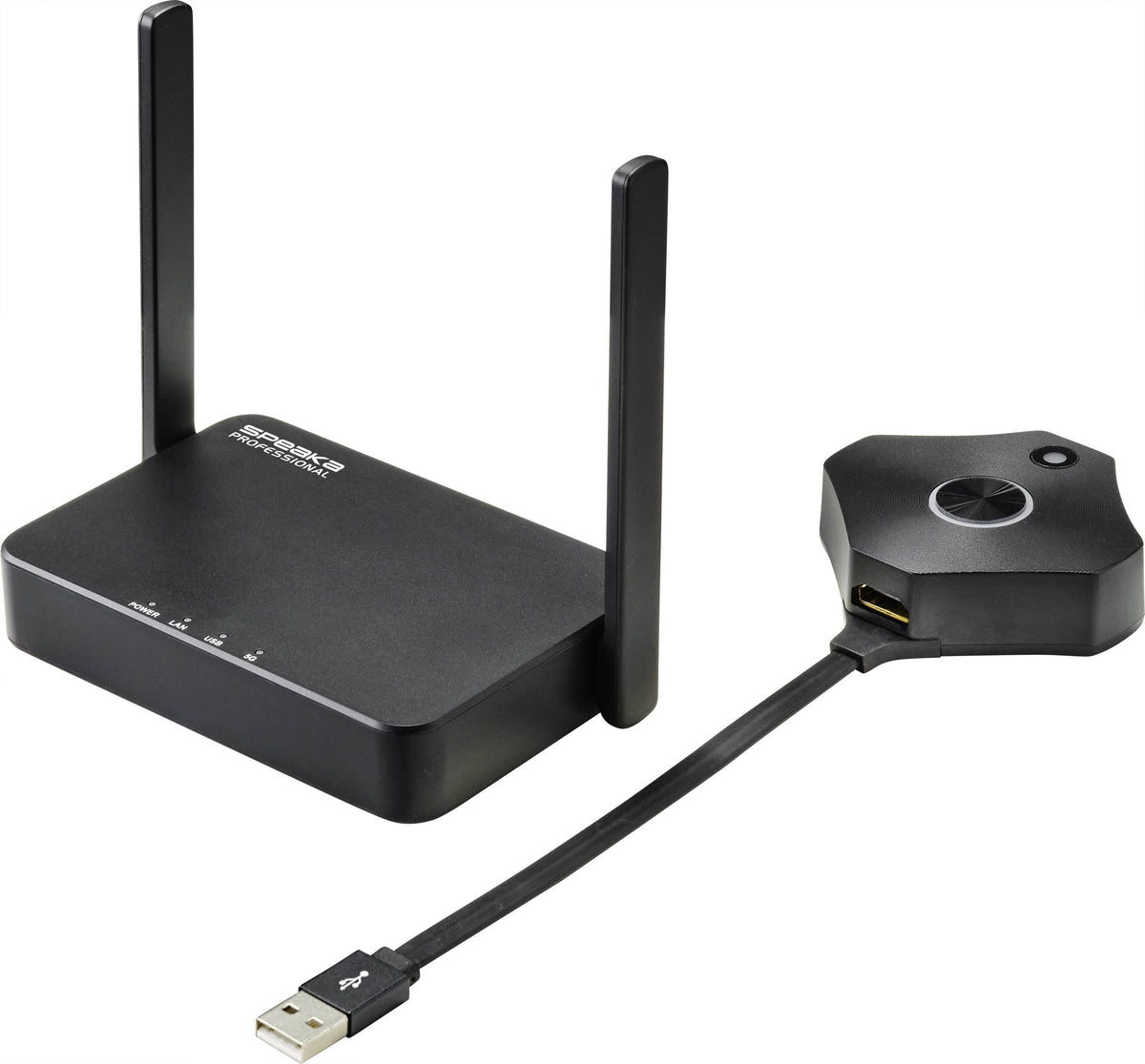 SpeaKa Professional Drahtloses Full HD Präsentationssystem HDMI-Präsentation 77 - 4064161185064
