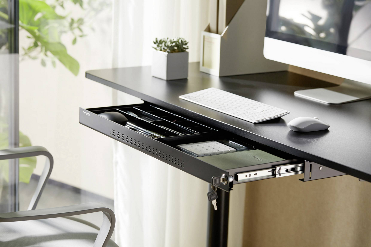 B-Ware Spea Ka Professional Sp10938492 Untertisch Schublade 740x449mm Schließbar 2 Stück - 4064161240541
