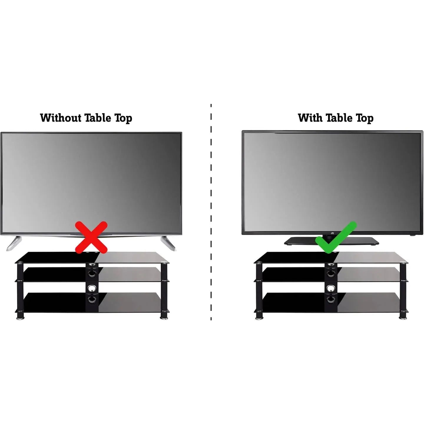 B-Ware Speaka Professional Tv Standfuß 81,3cm   139,7cm Fernseher Tv Siehe Text - 4016139159669