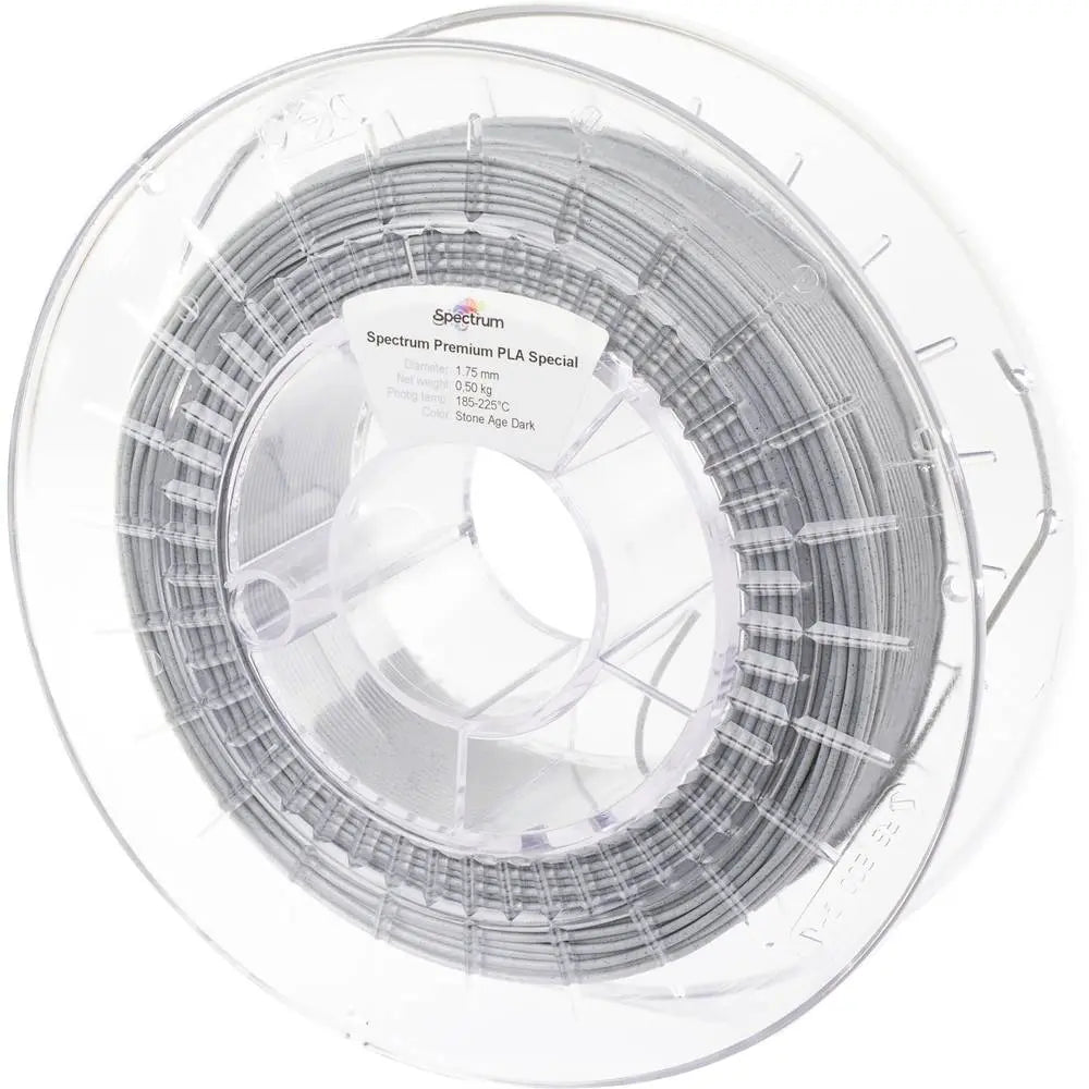 B-Ware Spectrum Filaments Kunststoffdraht Filament Pla Stone Fil Stone Age Dark 2 Stück - 5903175651310