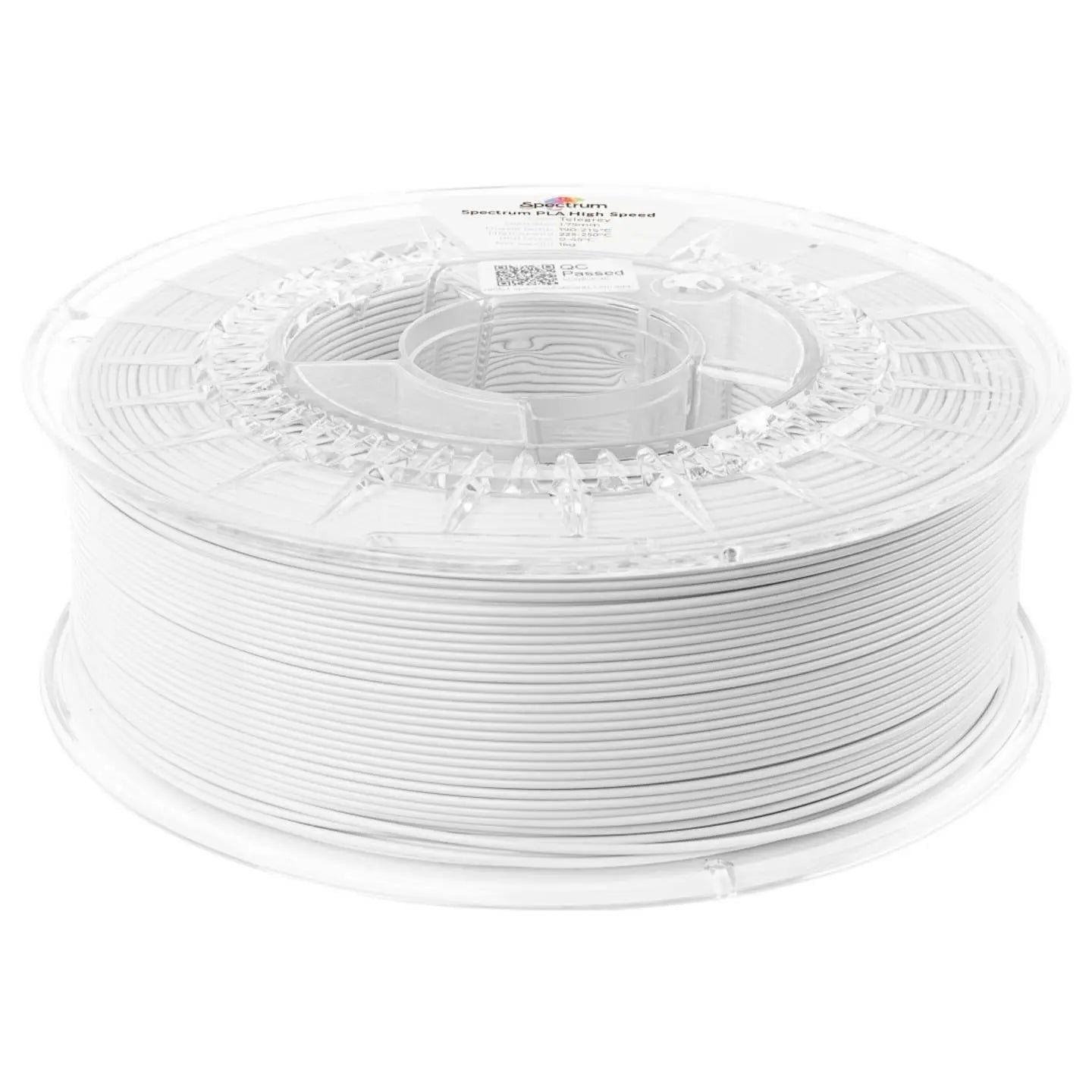 B-Ware Filament Spectrum Synonym Pla 3 D Drucker Material Highspeed Telegrey Premium - 5905991401377