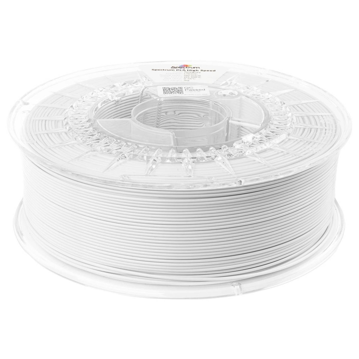 Filament Spectrum Synonym PLA 3D Drucker Material Highspeed Telegrey Premium - 5905991401377