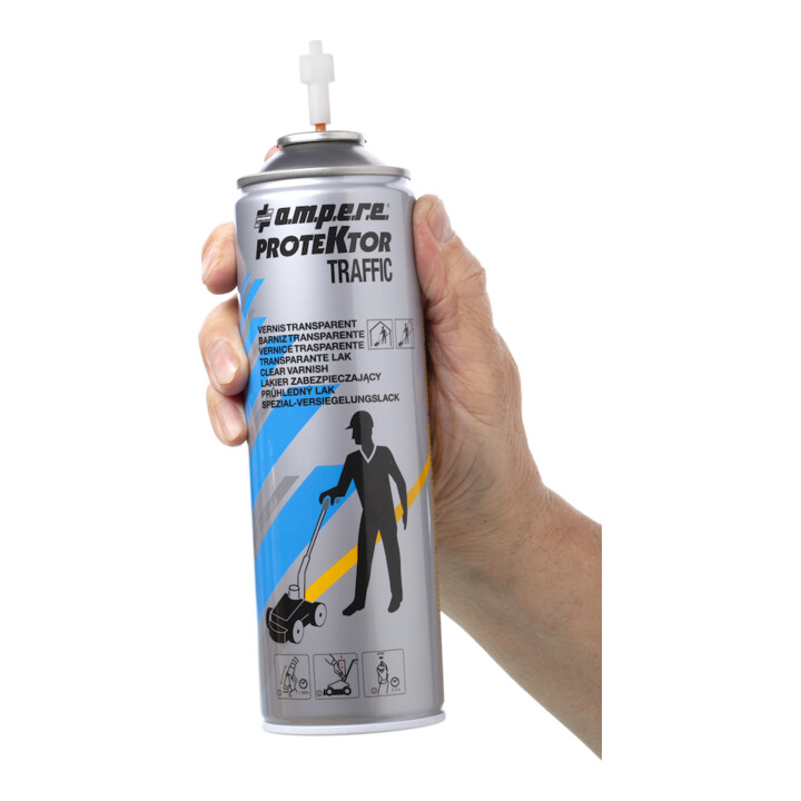 Ampere Versiegelungslack Schutzlack Markierungslack 500ml Klar Protektor Traffic B-Ware - 3495881501000
