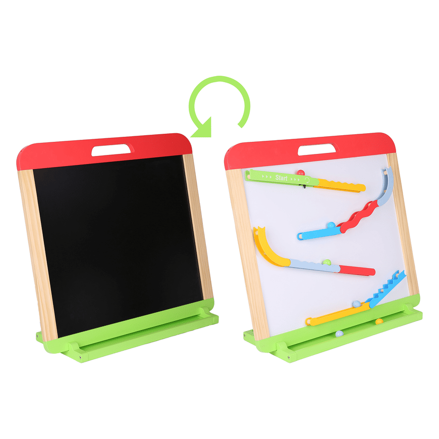 Spiel Maus 3 In 1 Zeichenbrett Tafel Mit Kugelbahn Kinder Whiteboard Ständer B-Ware - 4018501097517