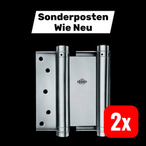 B-Ware Fridavo Spiralfeder Pendeltürband Modell M Gr.39 L.175mm Stahl Verzinkt 2 Stück