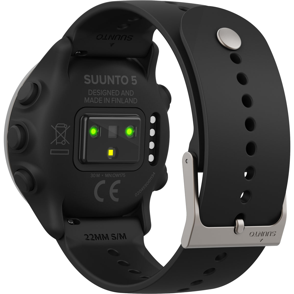 Suunto 5 Peak GPS Uhr Smartwatch Multisportuhr Sportuhr Fitness GPS-Uhr schwarz - 6417084507563