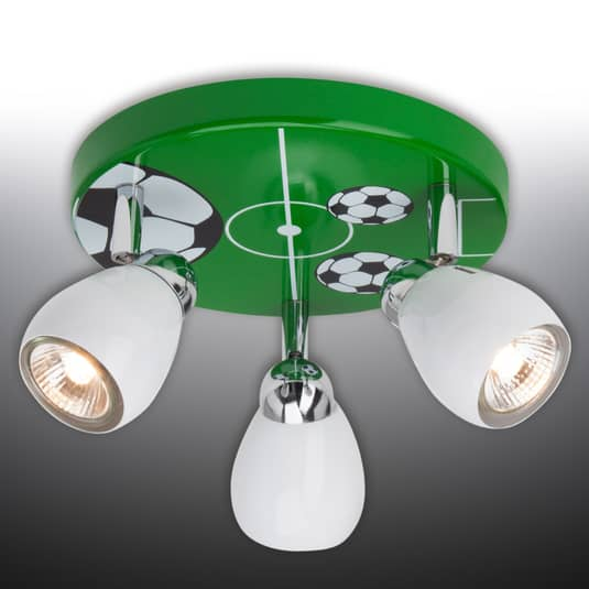 B-Ware Brilliant Led Deckenleuchte Deckenlampe Lampe Leuchte Zimmer Soccer Dreiflammig - 4004353190452