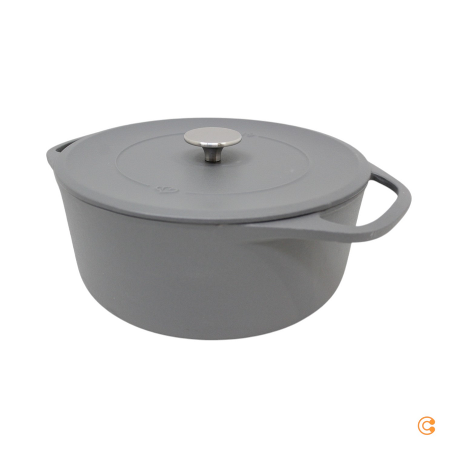 Springlane Cocotte 28cm 6 L Deckel Gusseisen Bräter Schmortopf Siehe Text/Foto B-Ware - 4056499028267