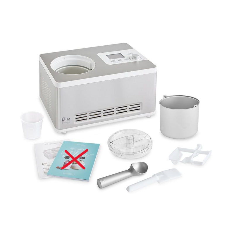 Springlane Elisa Eismaschine Joghurtbereiter Speiseeismaschine Siehe Text/Foto B-Ware - 4056499024269