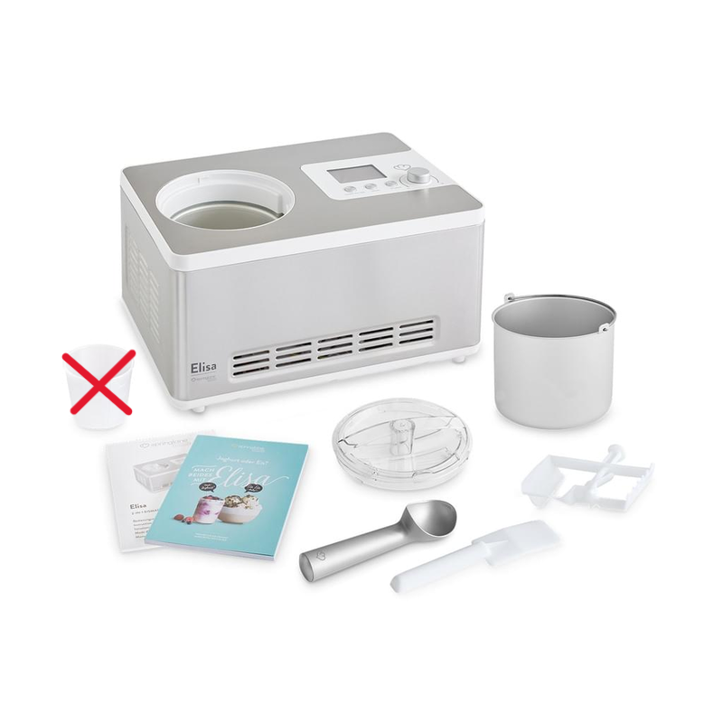 Springlane Elisa Eismaschine Joghurtbereiter Speiseeismaschine Siehe Text/Foto B-Ware - 4056499024269