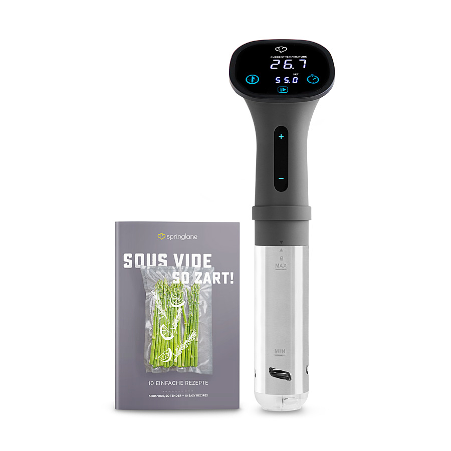Springlane Henry Sous Vide Stick 1200 Watt 6 Bis 15 L Siehe Text/Foto B-Ware - 4056499030314