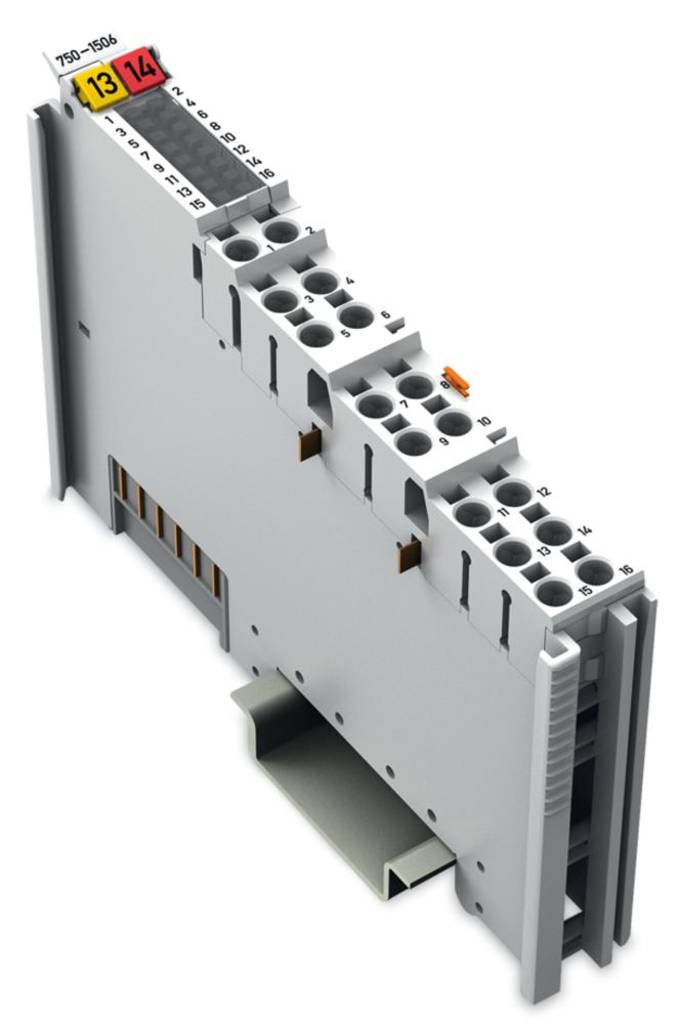 WAGO 750-1506 SPS-Erweiterungsmodul 24 V/DC Licht-Grau - 4045454905545