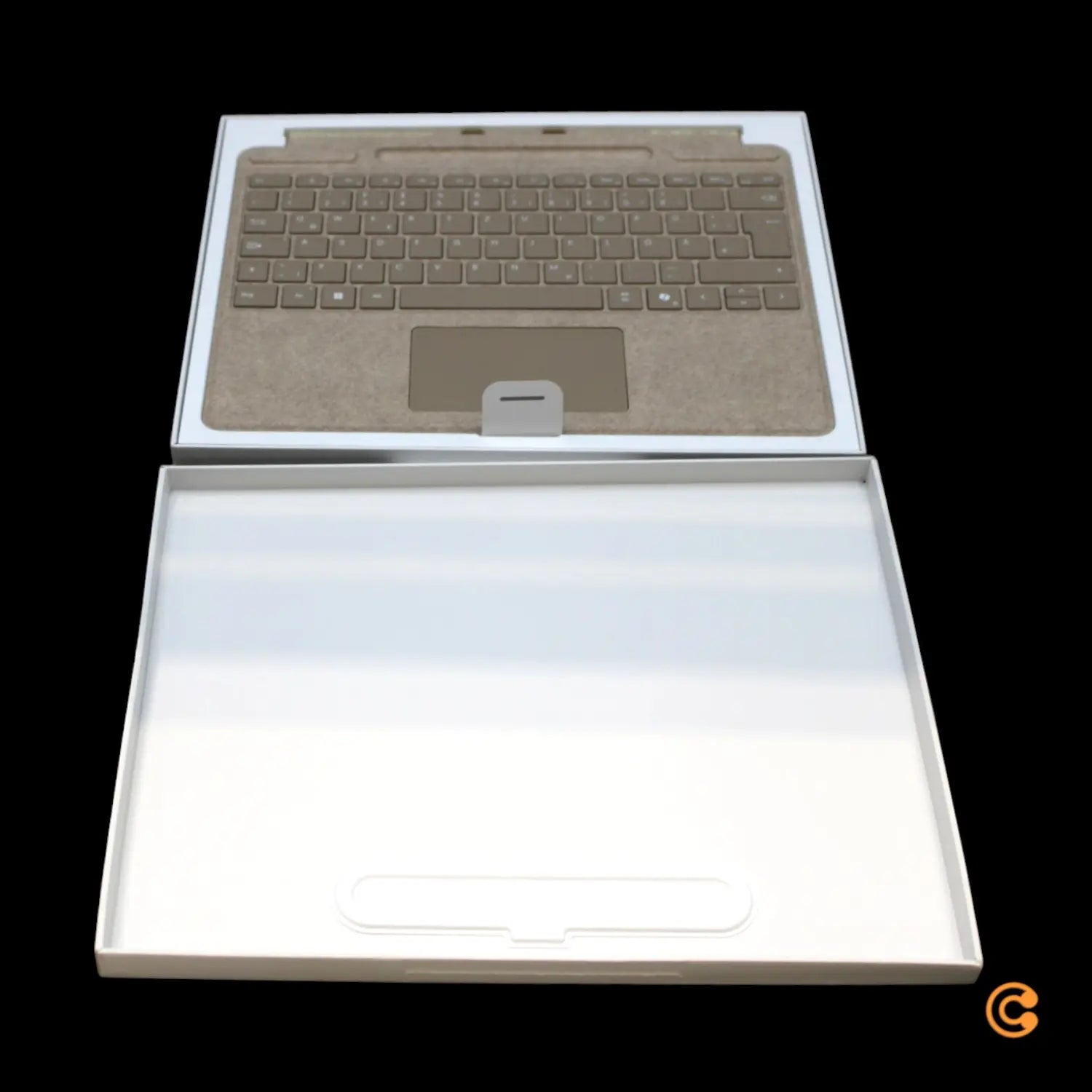 B-Ware Microsoft Tablet Tastatur Keyboard Abdeckung Surface Pro Stiftaufbewahrung Beige - 196388338573