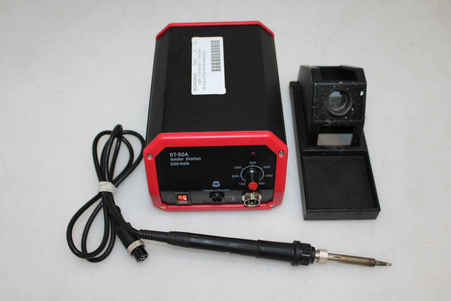 Toolcraft St 50 A Lötstation Analog 50 W 150 Bis 450 °C Inkl. Lötspitze Defektware D-Ware - 4016139199047