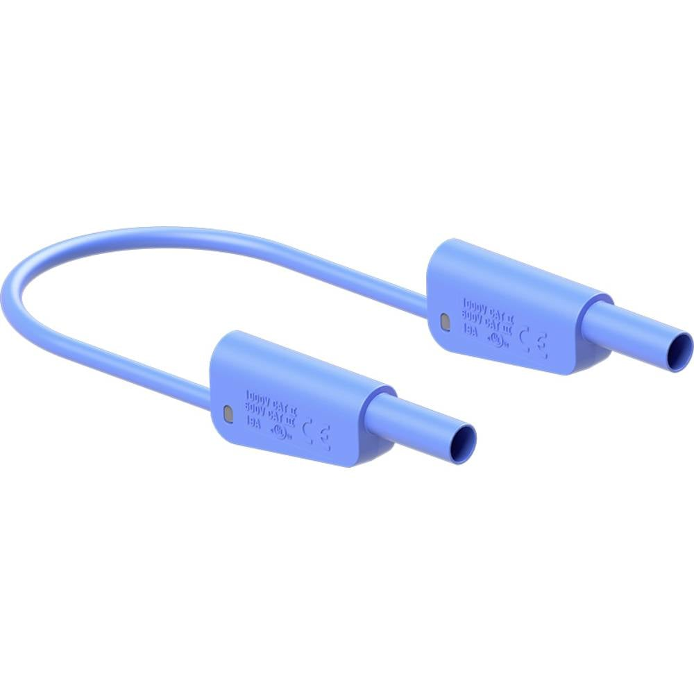 B-Ware Stäubli Slk 4 N F10 Sicherheits Messleitung Kabel 150 Cm Blau 16 Stück - 4255674604313