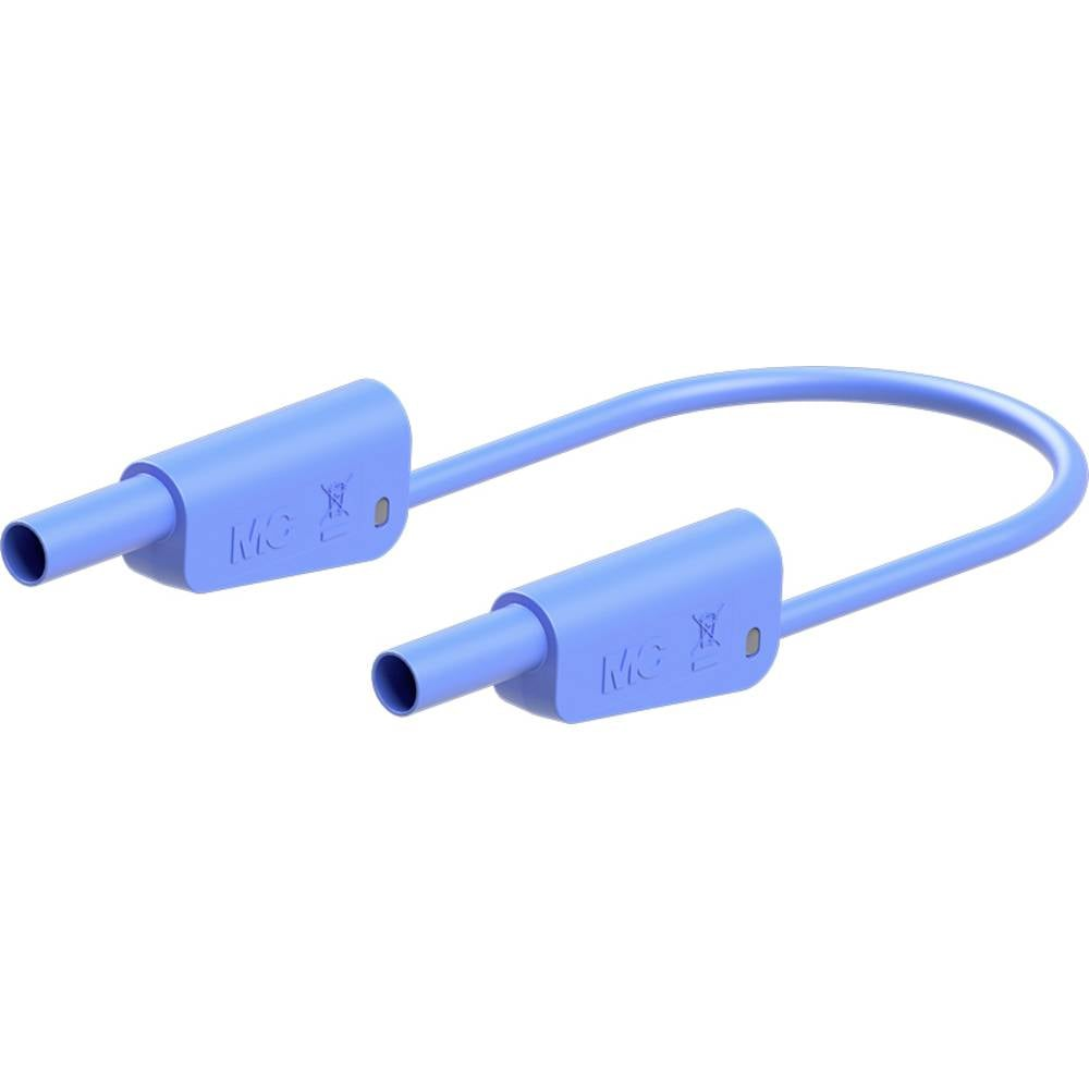 B-Ware Stäubli Slk 4 N F10 Sicherheits Messleitung Kabel 150 Cm Blau 16 Stück - 4255674604313