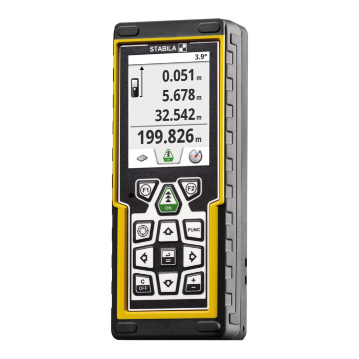 Stabila Laser Entferner Distanzmesser Ld 520 Bluetooth Batterien 200m Schwarz B-Ware