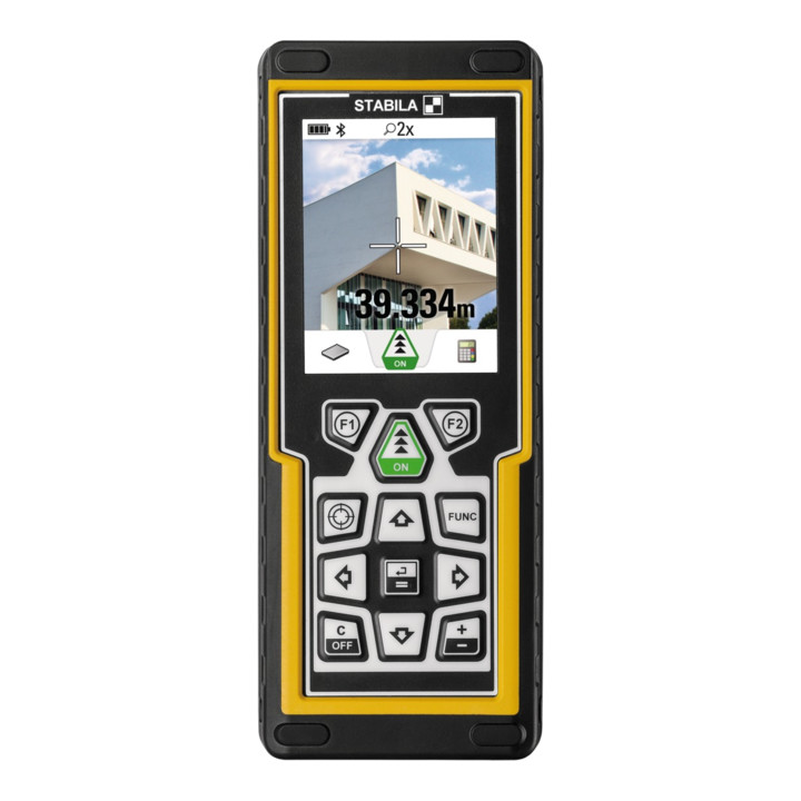 Stabila Laser Entferner Distanzmesser Ld 520 Bluetooth Batterien 200m Schwarz B-Ware
