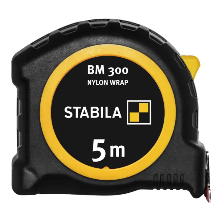 B-Ware Stabila Taschenbandmaß Rollbandmaß Maßband Doppelseitige Skala Gürtelclip Gelb - 4005069195779