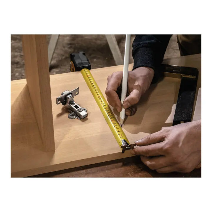 B-Ware Stabila Taschenbandmaß Rollbandmaß Maßband Doppelseitige Skala Gürtelclip Gelb - 4005069195779