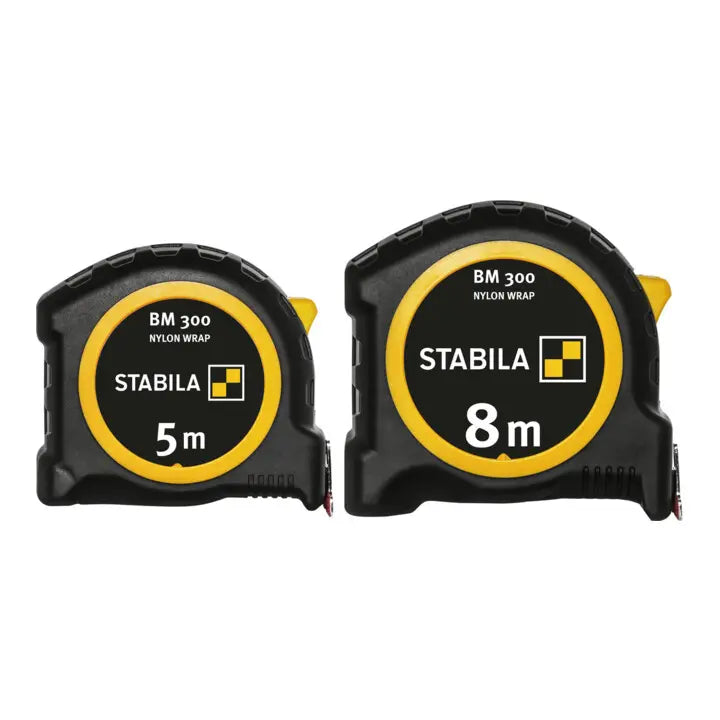 B-Ware Stabila Taschenbandmaß Rollbandmaß Maßband Doppelseitige Skala Gürtelclip Gelb - 4005069195779