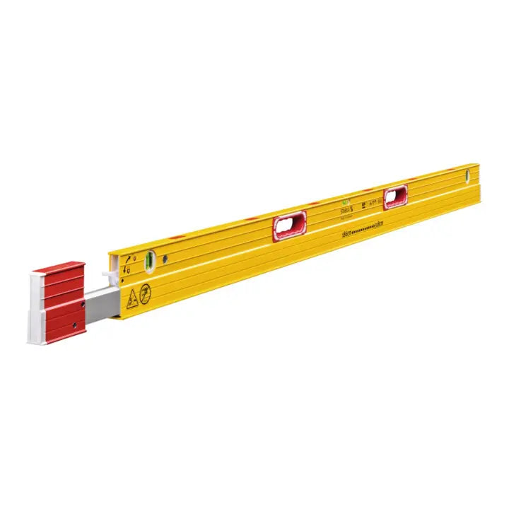 B-Ware Stabila Wasserwaage Libelle Teleskopsystem Magnet Messwerkzeug Gelb Aluminium - 4005069177102