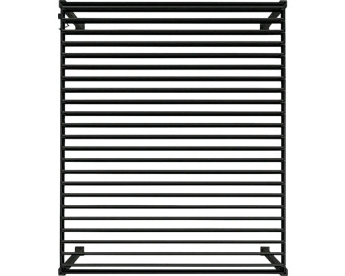 Mirador Pergola Gartenpavillon Lamellendach Rinne Metall Anthrazit 300 x 400 cm - 4306516663026