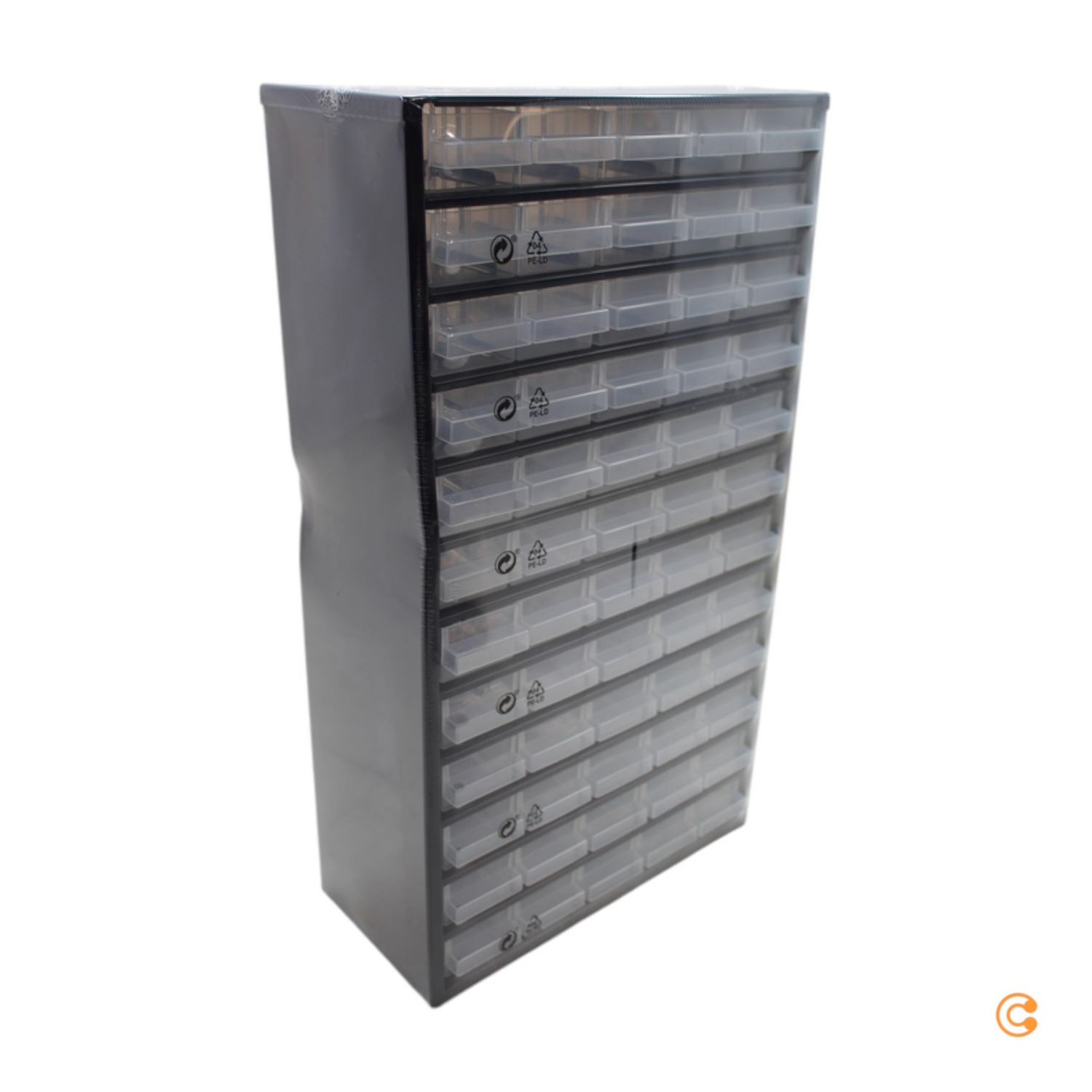 Raaco 1260 00 Schubladenschrank 60 Fächer Schraubenschrank Siehe Text/Foto B-Ware - 5733439137386