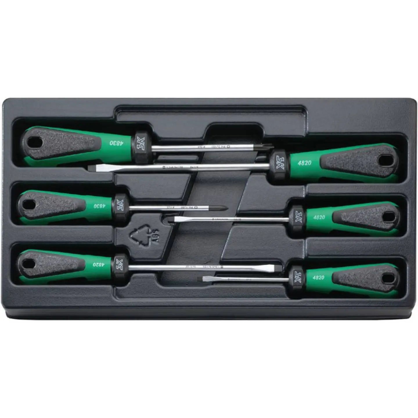 B-Ware Schraubendreher Set Schraubenzieher Satz 3 K Drall 96489110 Nr 4891 6 Teilig - 4018754123391