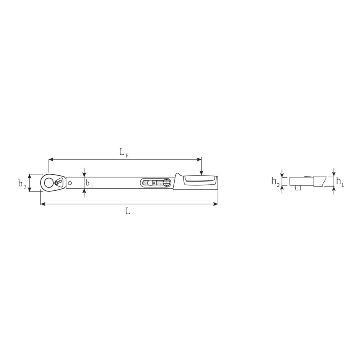 Stahlwille Drehmomentschlüssel Werkzeug Schlüssel 40 200 N M 12 Zoll Stahlrohr B-Ware - 4018754268931