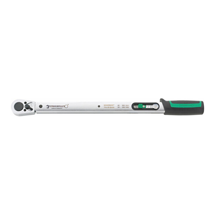 Stahlwille Drehmomentschlüssel Werkzeug Schlüssel 40 200 N M 12 Zoll Stahlrohr B-Ware - 4018754268931