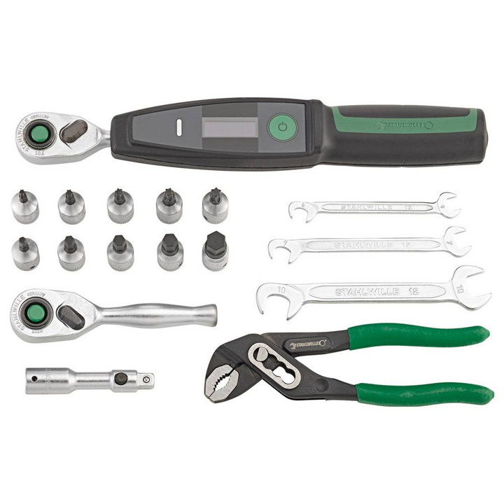 Stahlwille Fahrradwerkzeug Set Kit Fahrrad Werkzeug Satteltasche 18 Tlg Tasche B-Ware - 4018754343942