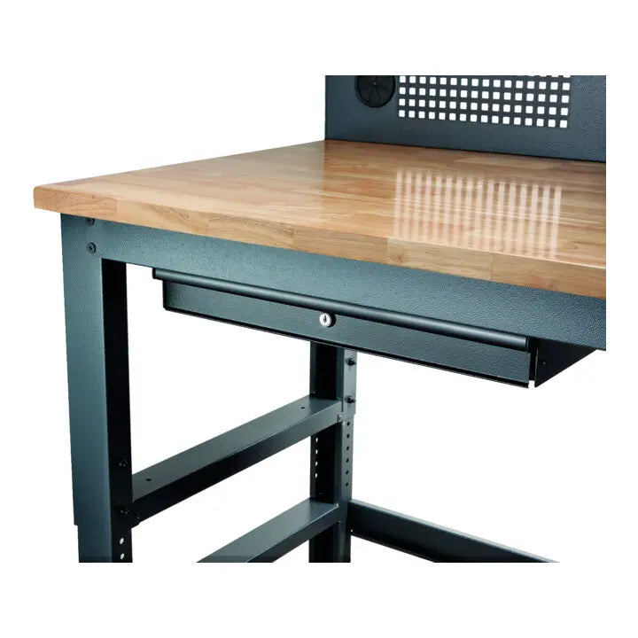 B-Ware Stahlwille Werkbank Arbeitstisch Höhenverstellbar Schublade Steckdose Usb 200 Cm - 4018754359981