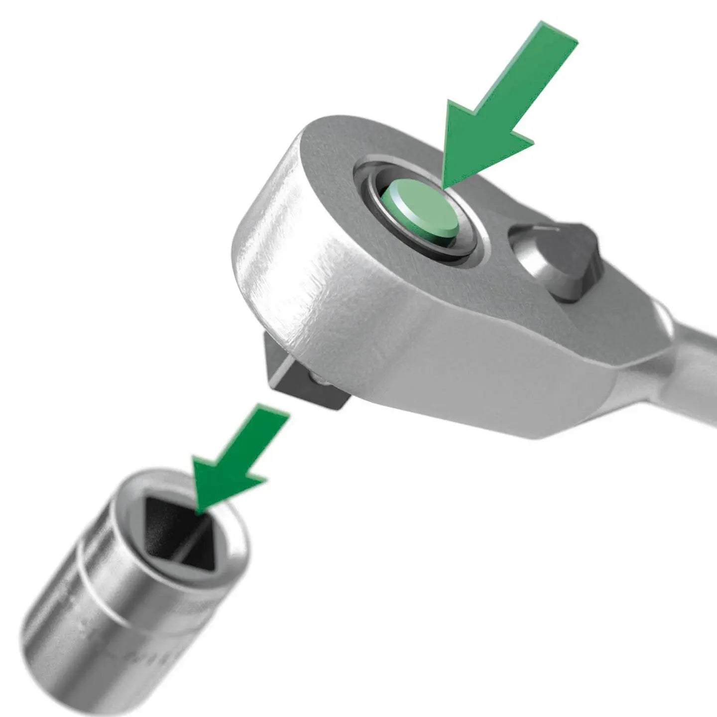 B-Ware Stahlwille Knarre Ratsche 1/4 Quick Umschaltknarre Quickrelease Griff - 4018754235902