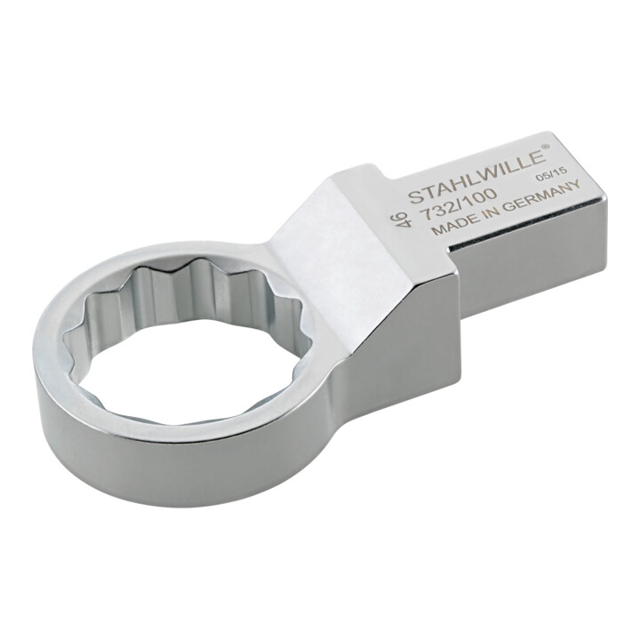 Stahlwille Ring Einsteckwerkzeug Einsteckwerkzeuge Sw.36mm Wkz.Aufn.22x28mm