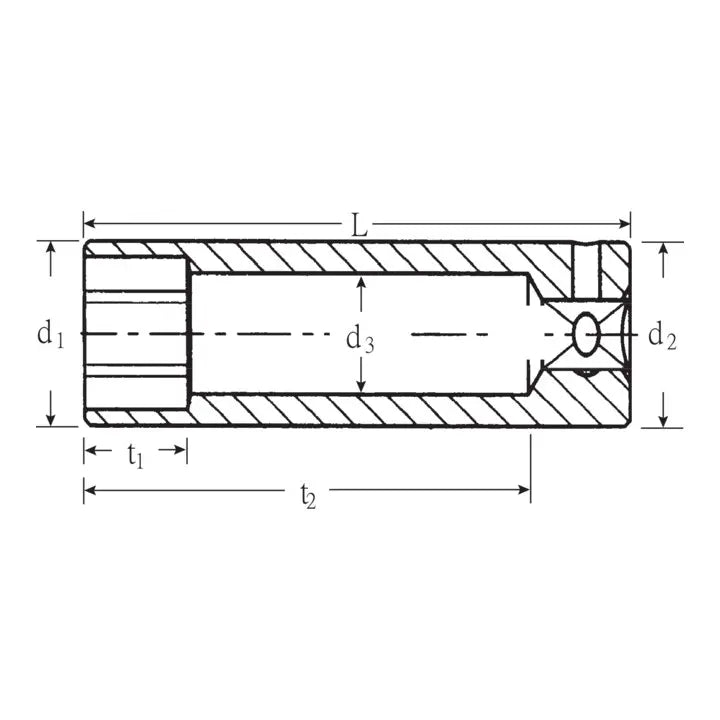 B-Ware Stahlwille Steckschlüssel Nuss Einsatz 8 Mm 1 4 Zoll Hpq Hochleistungsstahl 27g - 4018754000227