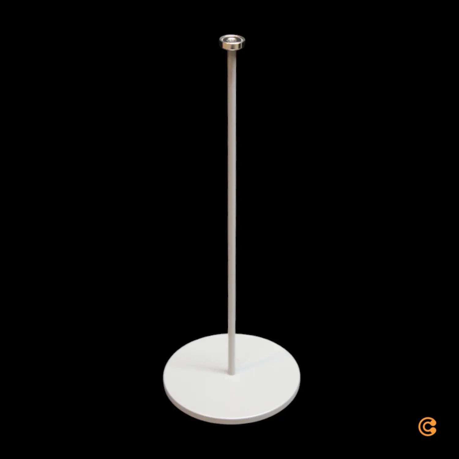 Dekolight Standfuß Serie Miram Tischlampe Tischleuchte Lampe Leuchte Grau Alu B-Ware - 4042943165589